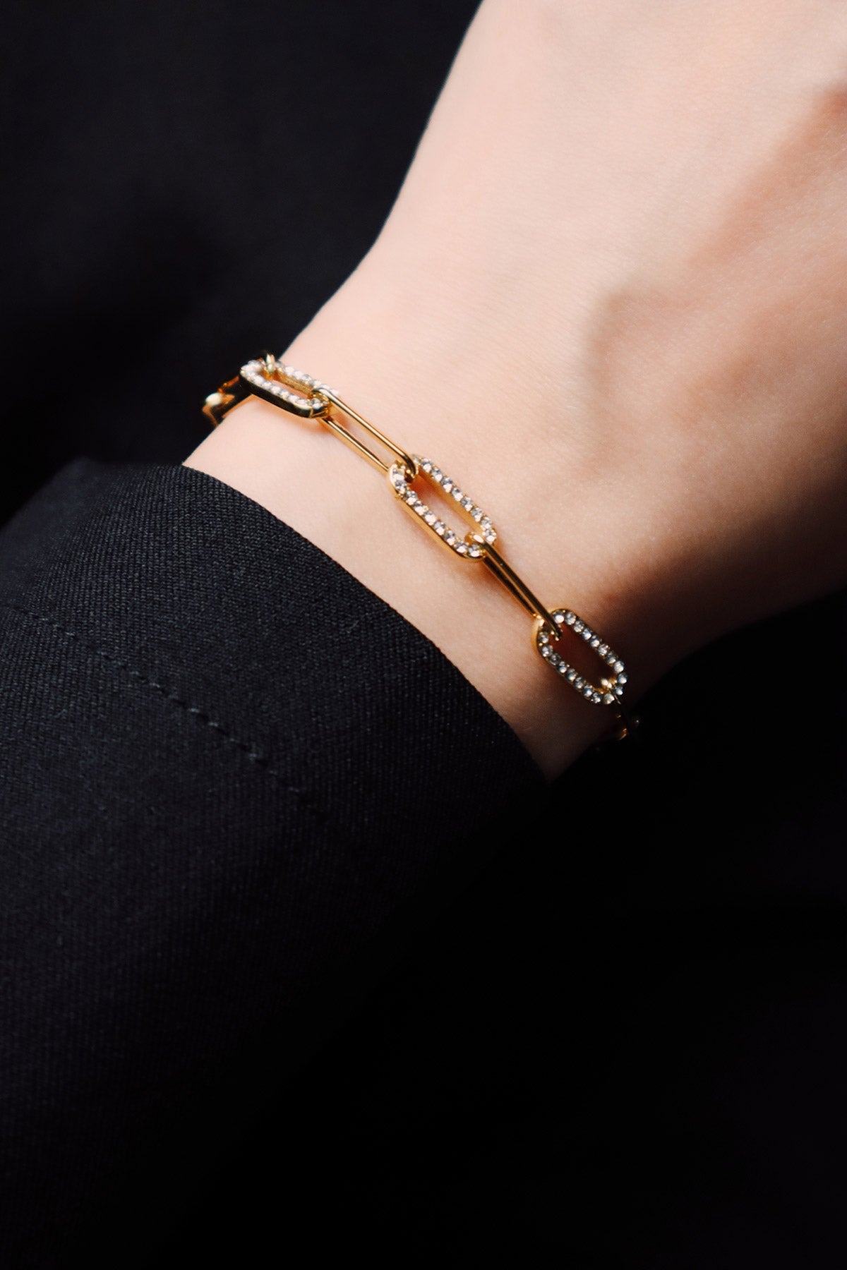 Reese Sparkle Link Bracelet