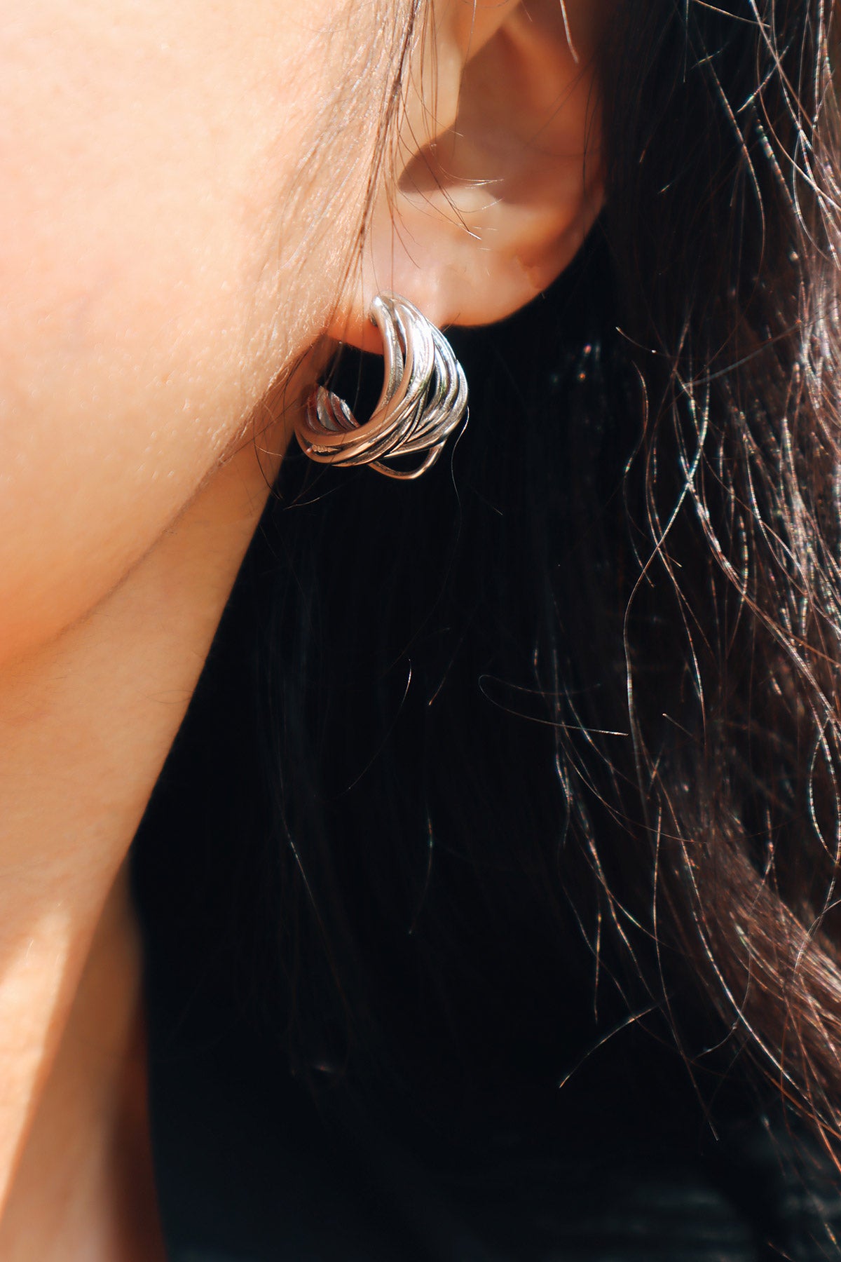 Sutton Twisted Wire Earrings