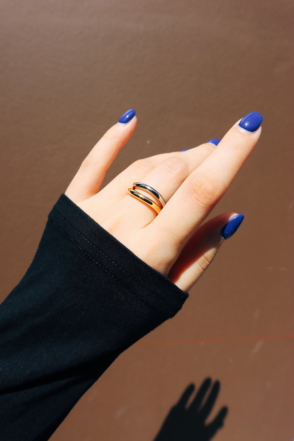 Juliette Wave Ring Set