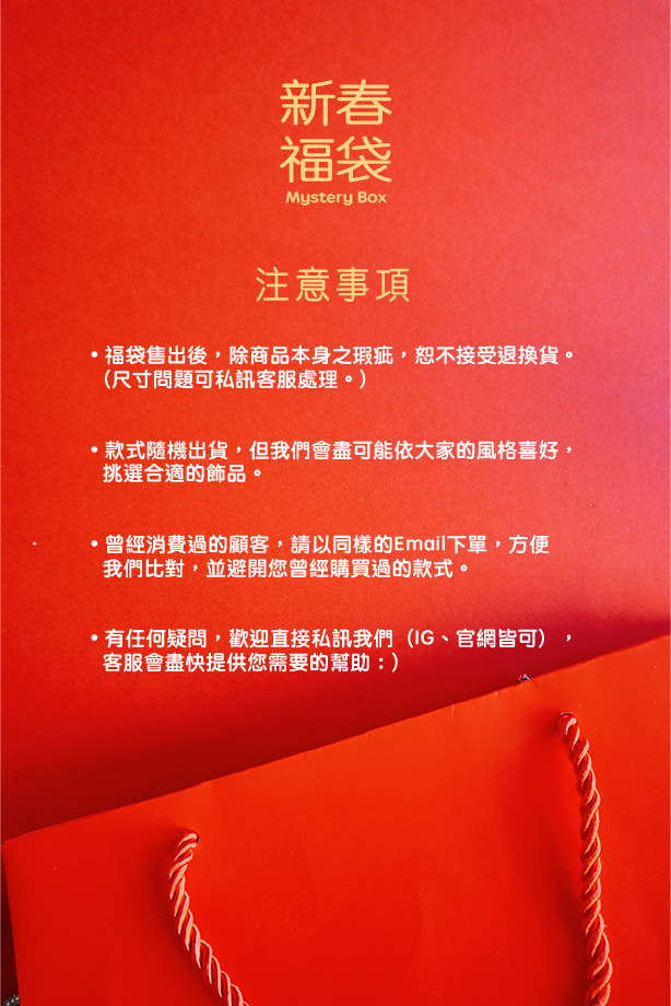 【🧧 新春限定】項鍊福袋