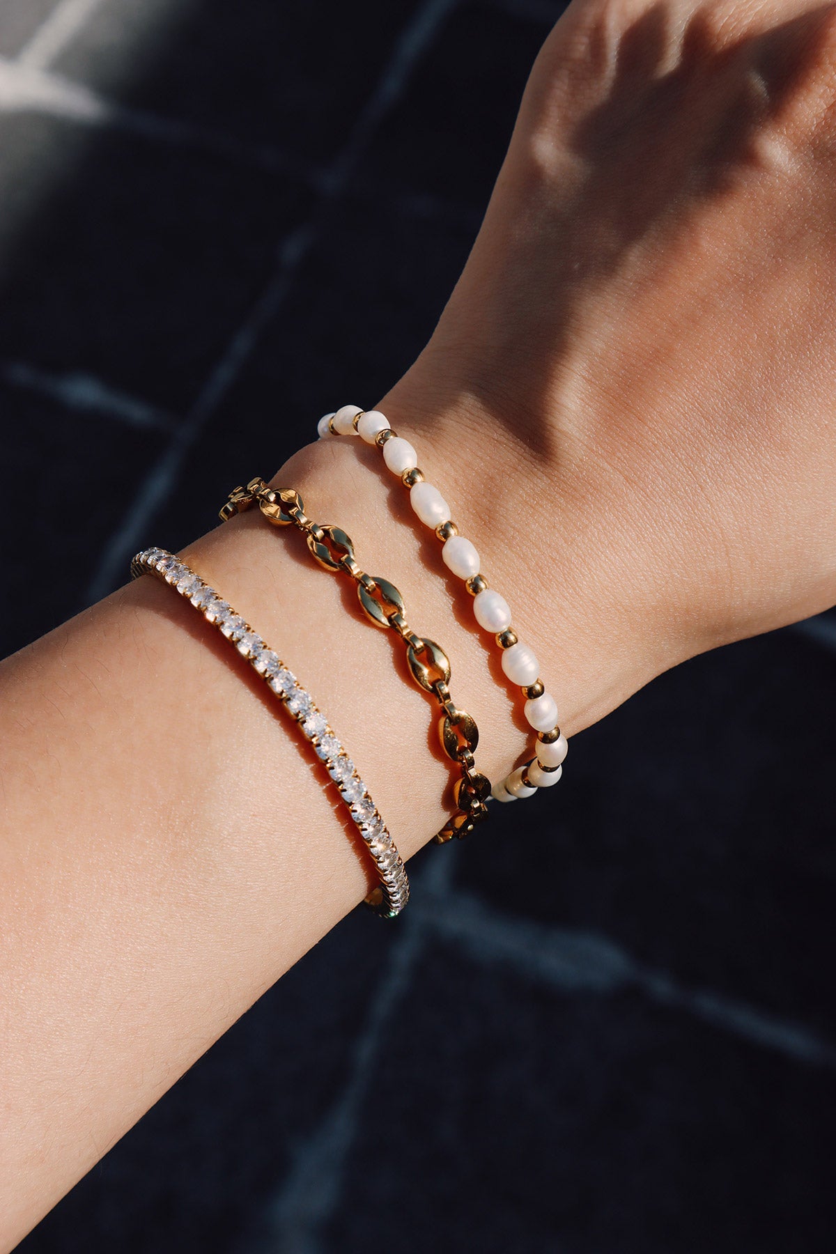Elle CZ Tennis Bracelet