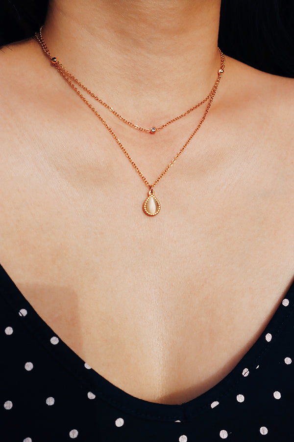 Cat's Eye Glow Necklace Set