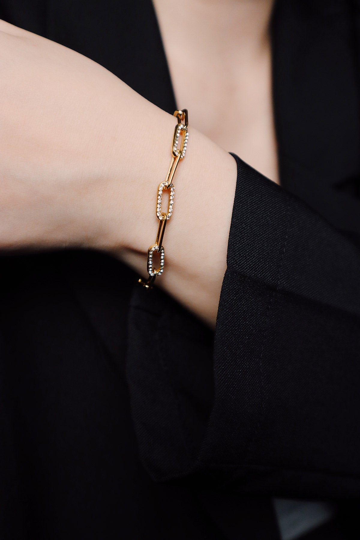 Reese Sparkle Link Bracelet