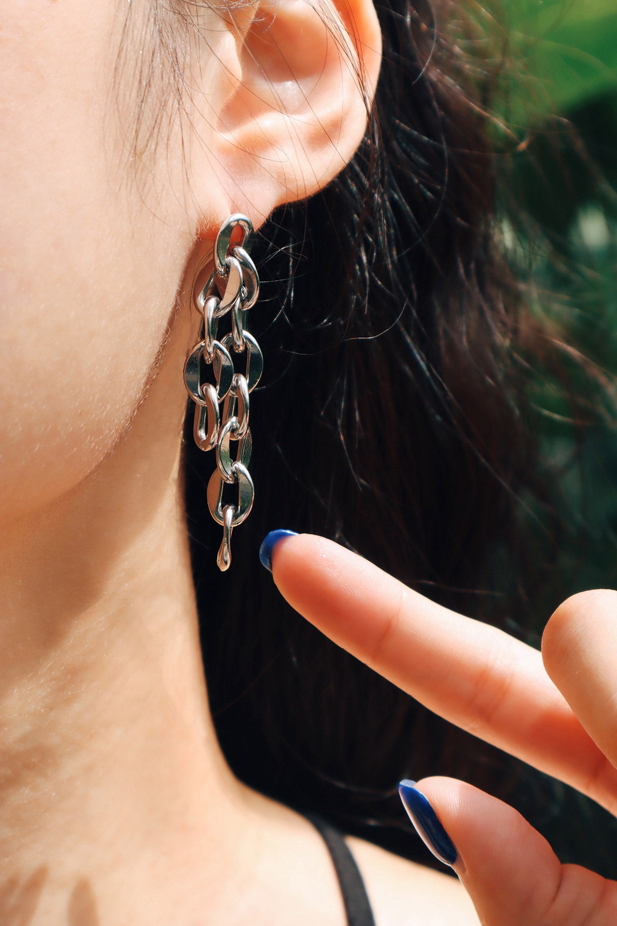 Lennox Cascade Chain Earrings