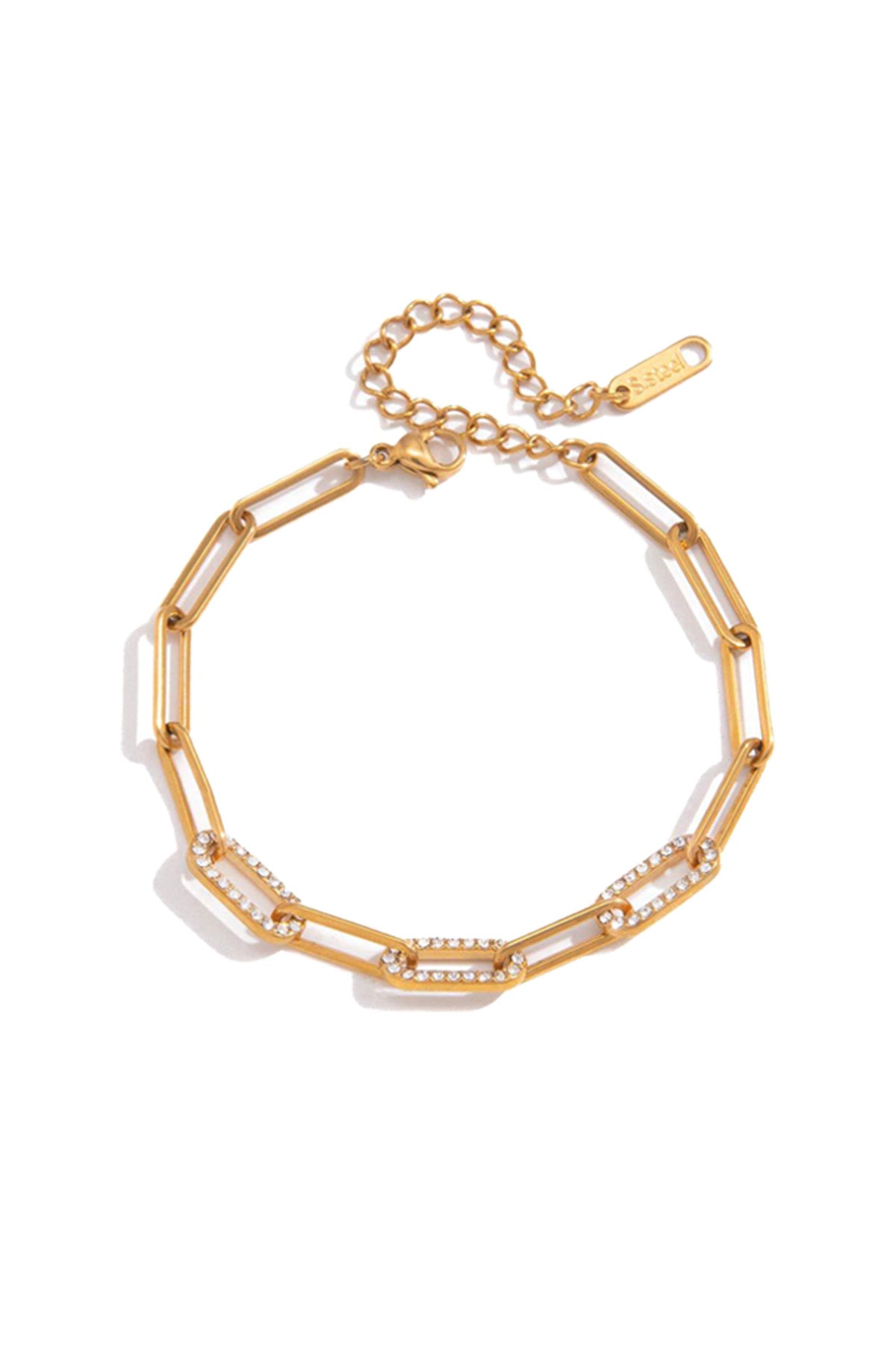 Reese Sparkle Link Bracelet