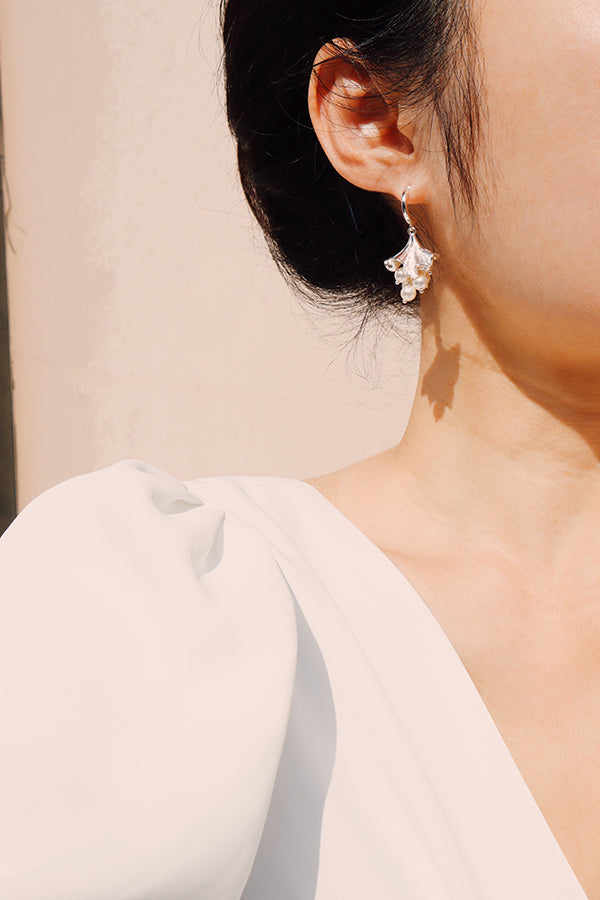 Talia Pearl Bloom Earrings