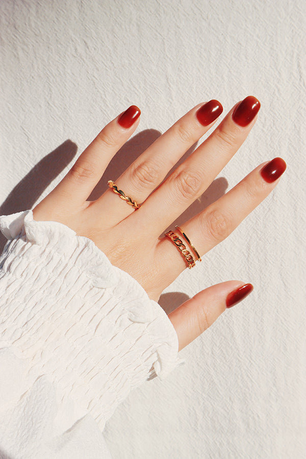 秋冬時尚美拉德飾品搭配分享。