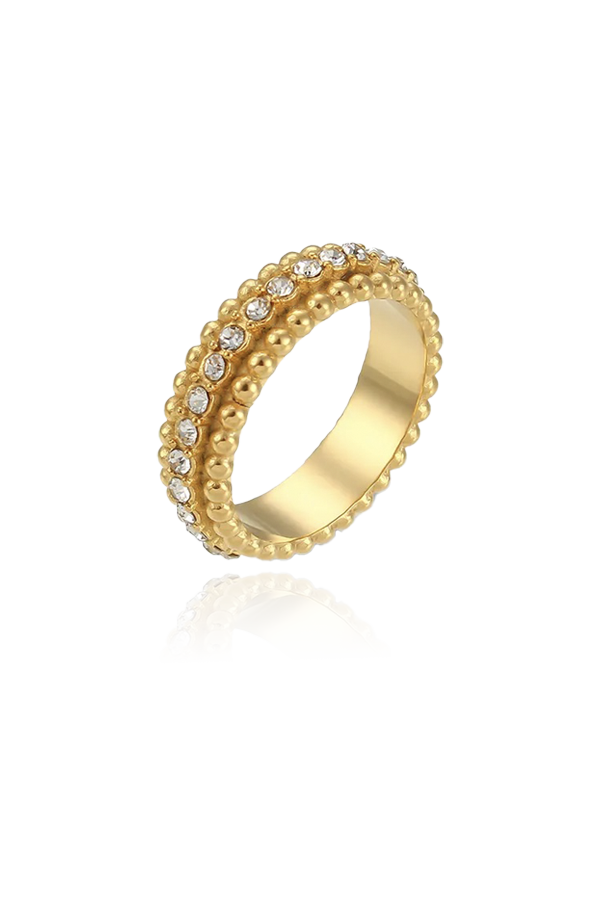 Celia Bling Ring product picture with white background.