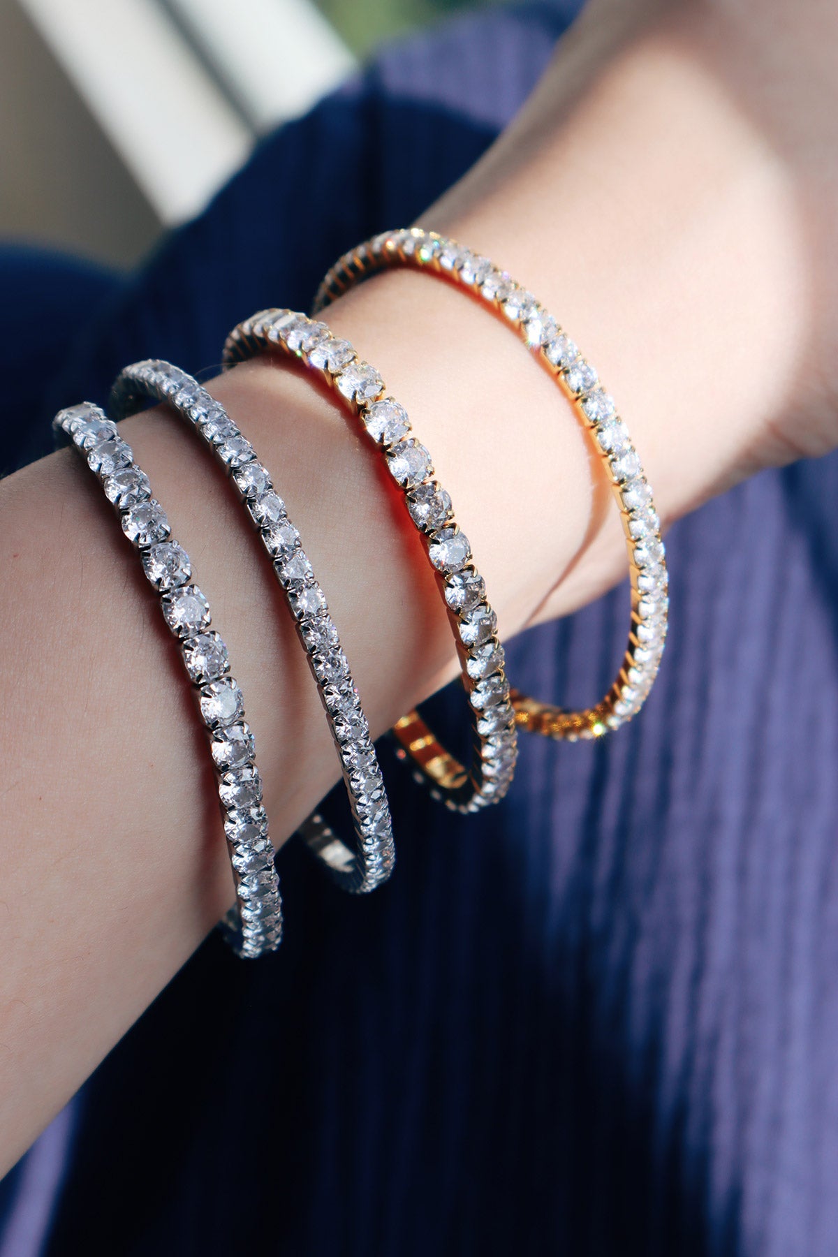 Elle CZ Tennis Bracelet