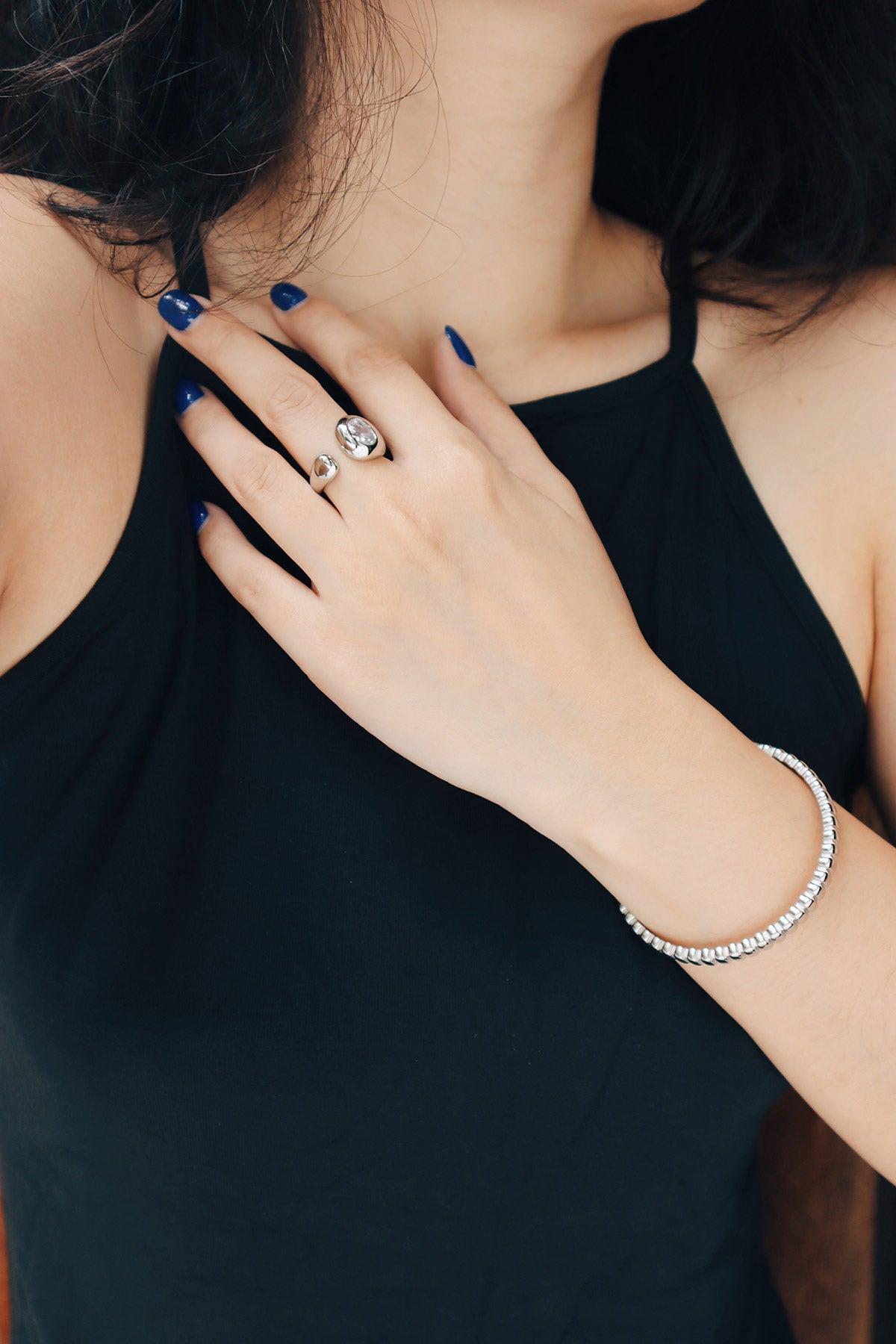 Harlow CZ Dome Ring