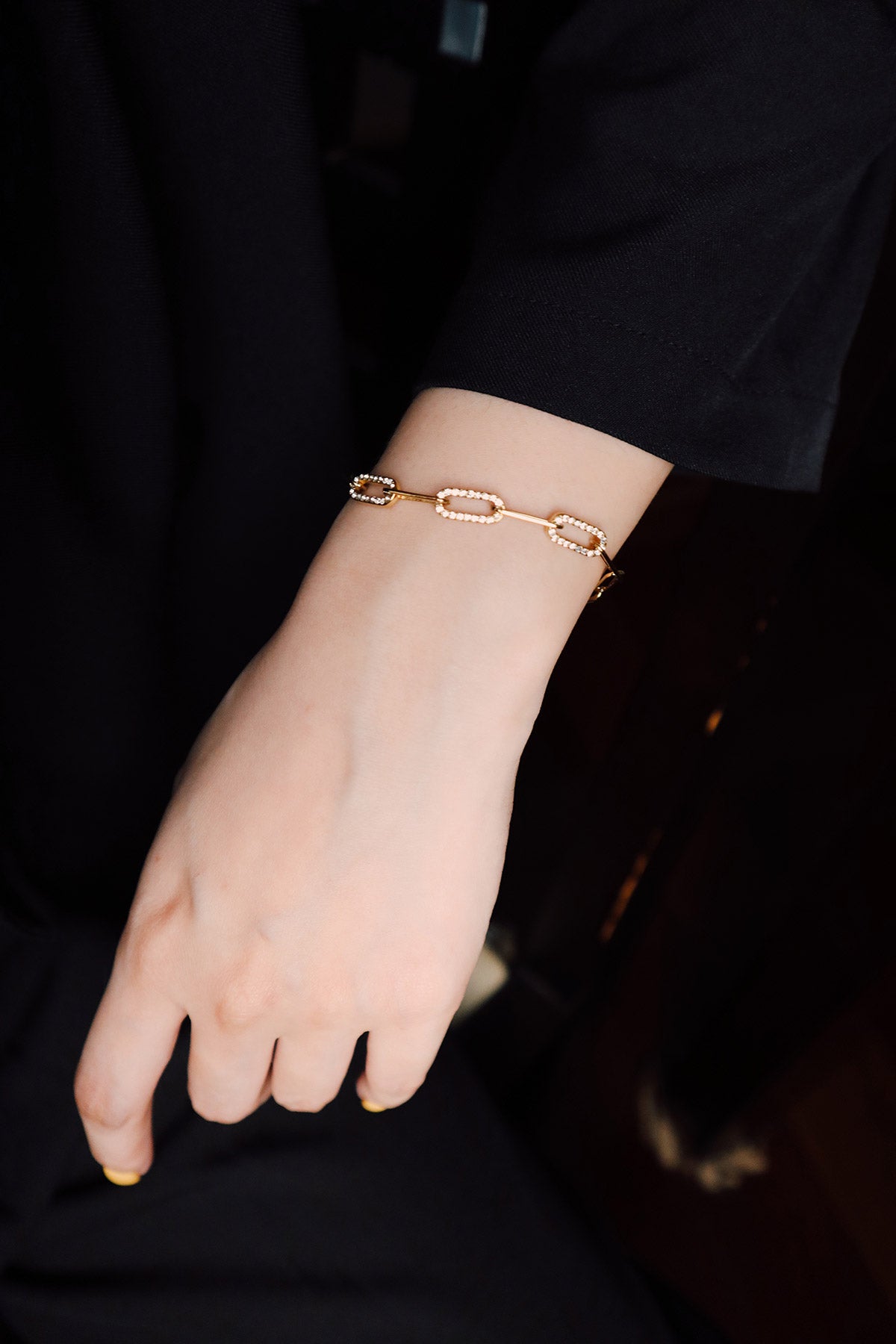 Reese Sparkle Link Bracelet