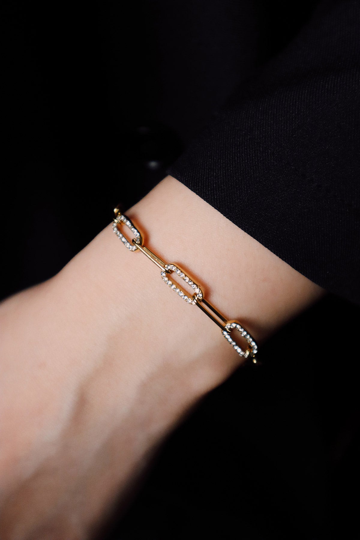 Reese Sparkle Link Bracelet