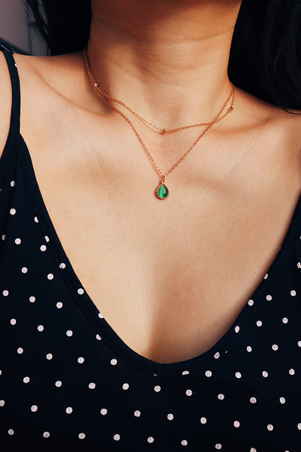 Cat's Eye Glow Necklace Set