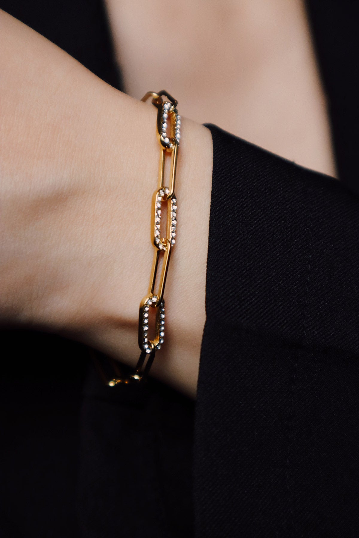 Reese Sparkle Link Bracelet
