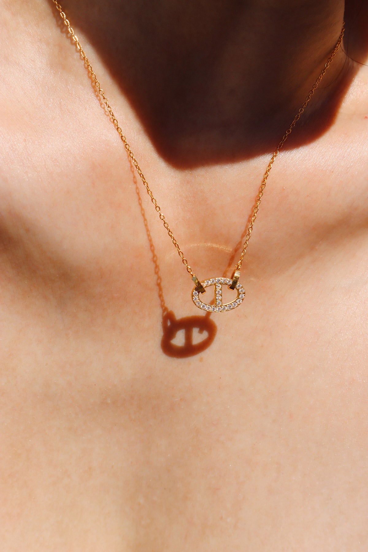 Margaux Pig Nose Necklace