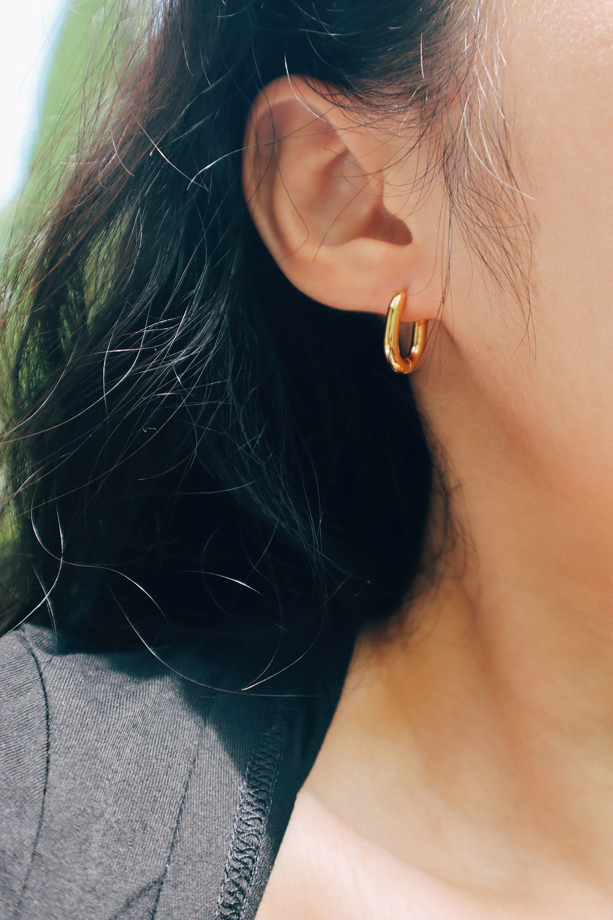 Margot Two-Tone Link Earrings