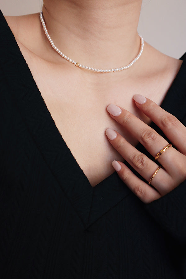 Caitlyn Pearl Choker SH Co. Jewelry