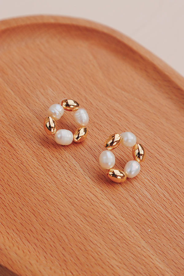 Elegant and sophisticated lucia pearl earrings for a classy look