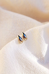 Quality non tarnish silver stud earrings for office woman