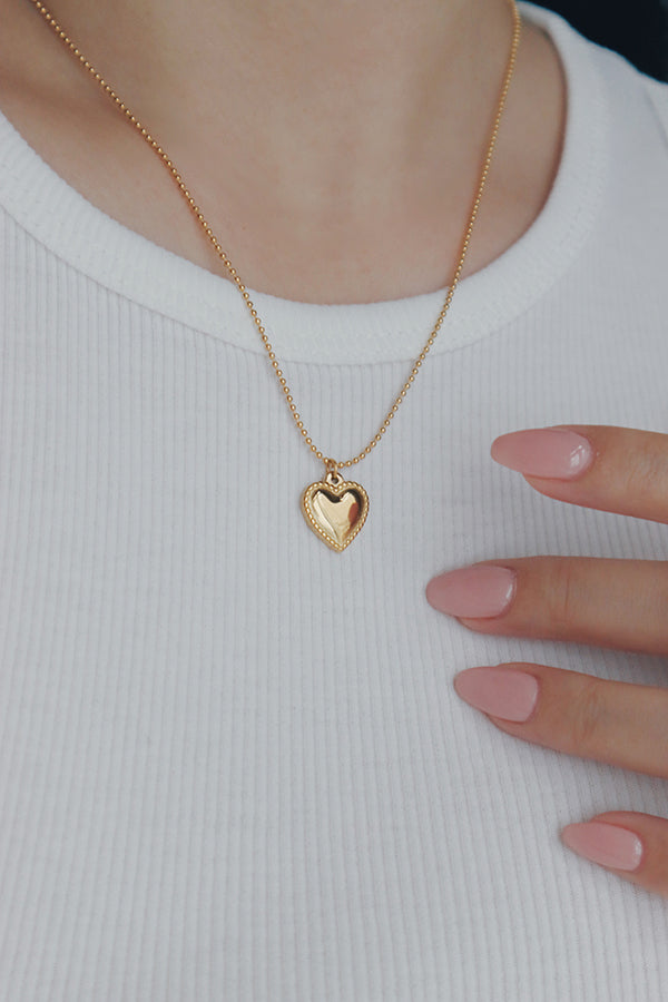 Lara Heart Beads Necklace