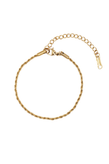 Ada rope bracelet product picture with white background