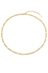 Figaro choker with white background