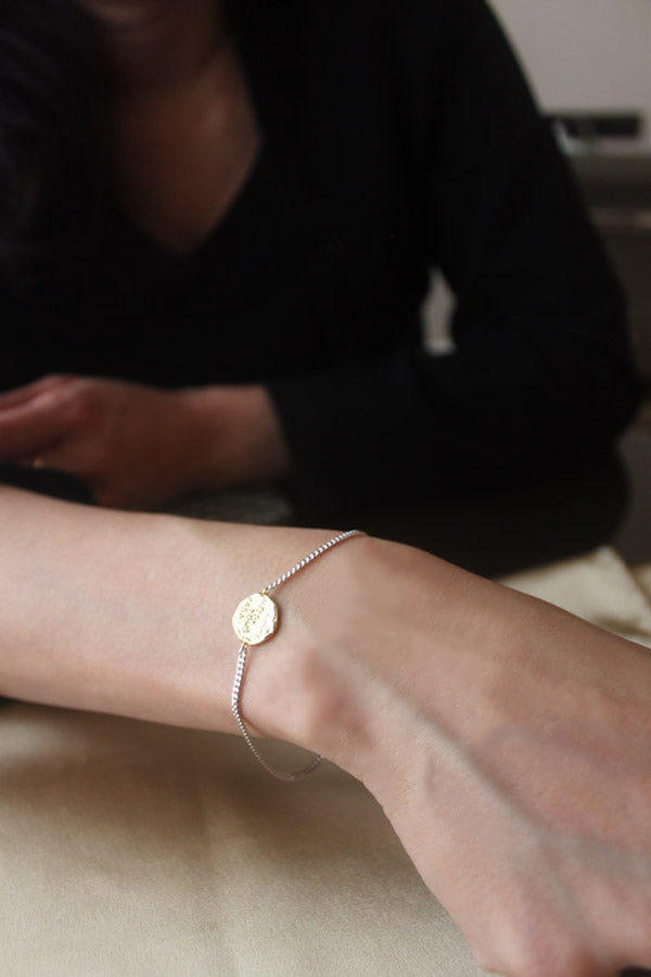 Roman coin bracelet by shnco