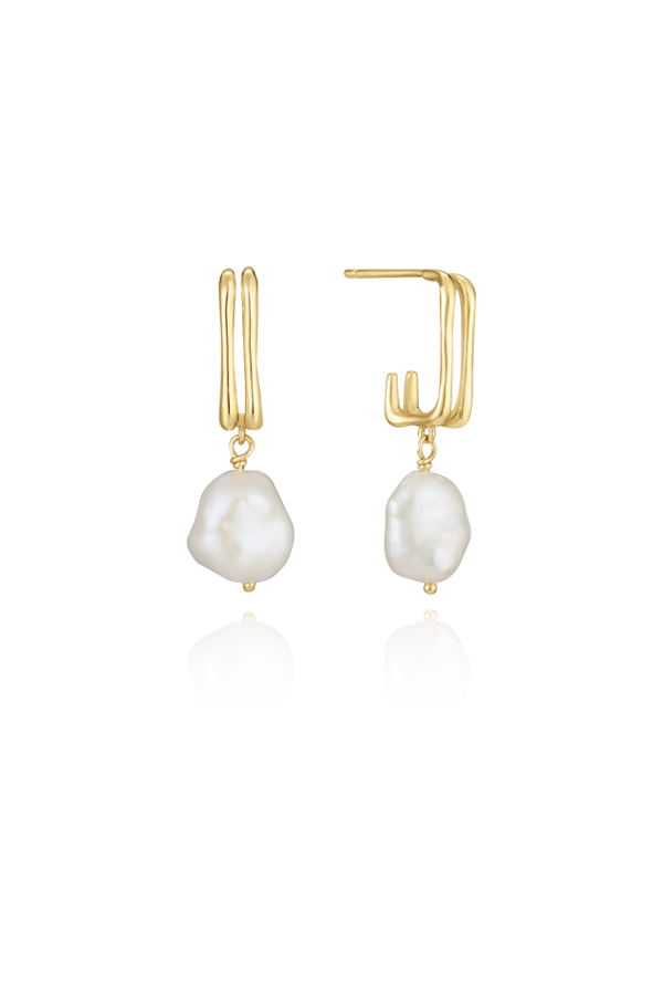 Gorgeous pearl drop earrings 