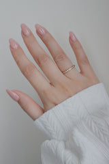 Beth CZ Thin Ring