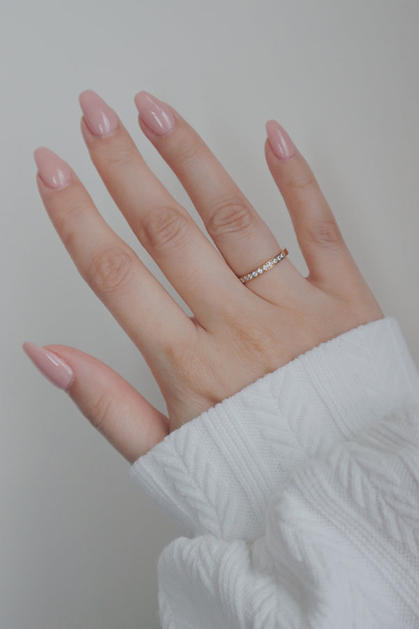 Beth CZ Thin Ring
